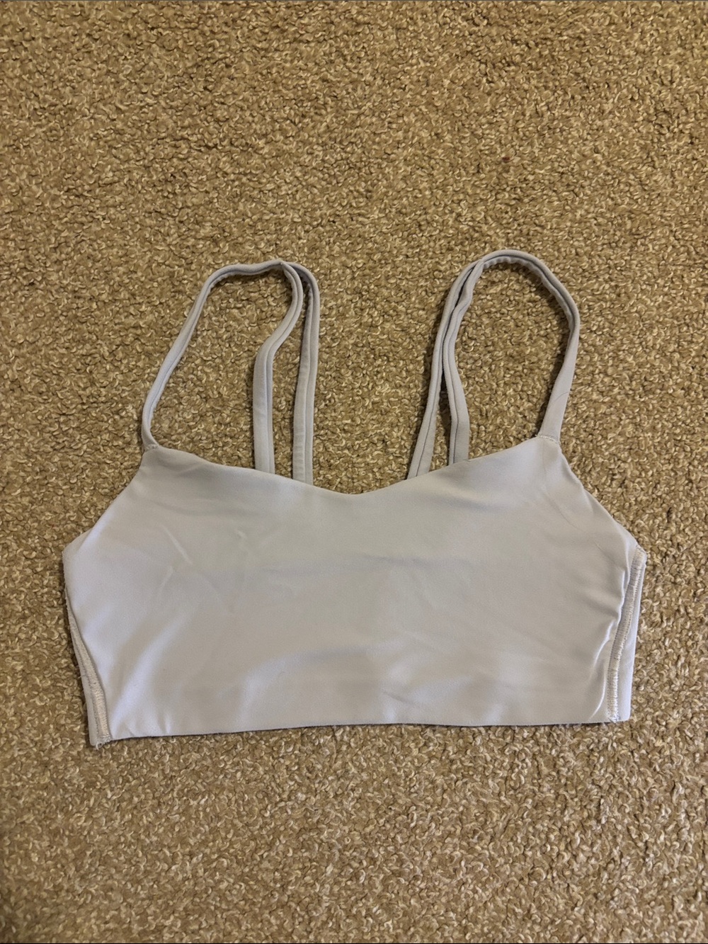 Light purple/blue sports bra